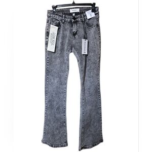 Bamboo Super Soft Boot cut Low Rise Women's Black Jeans Size 7/8